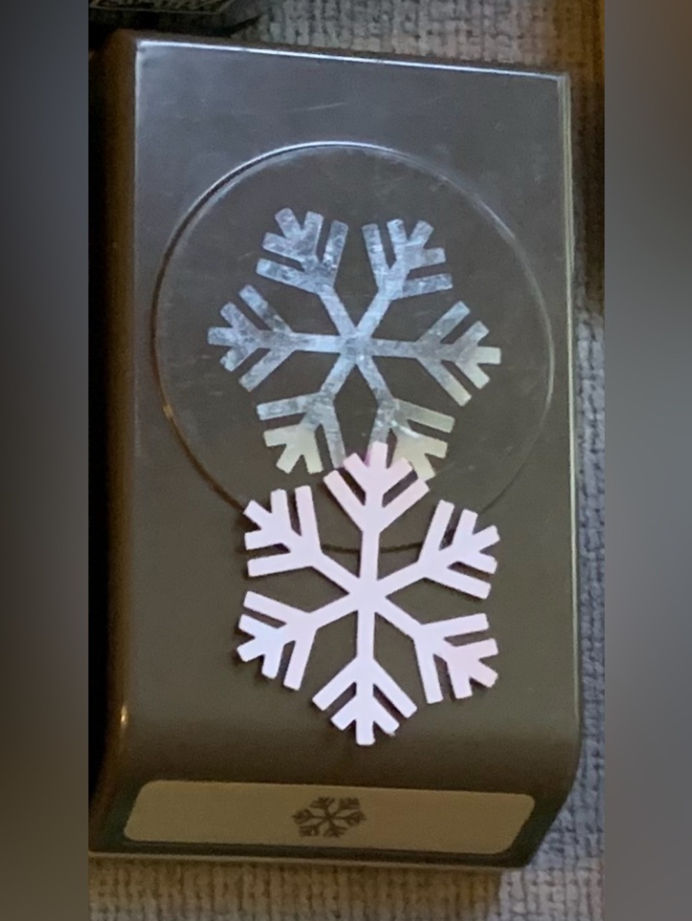 Stampin' Up! Snowflake Punch